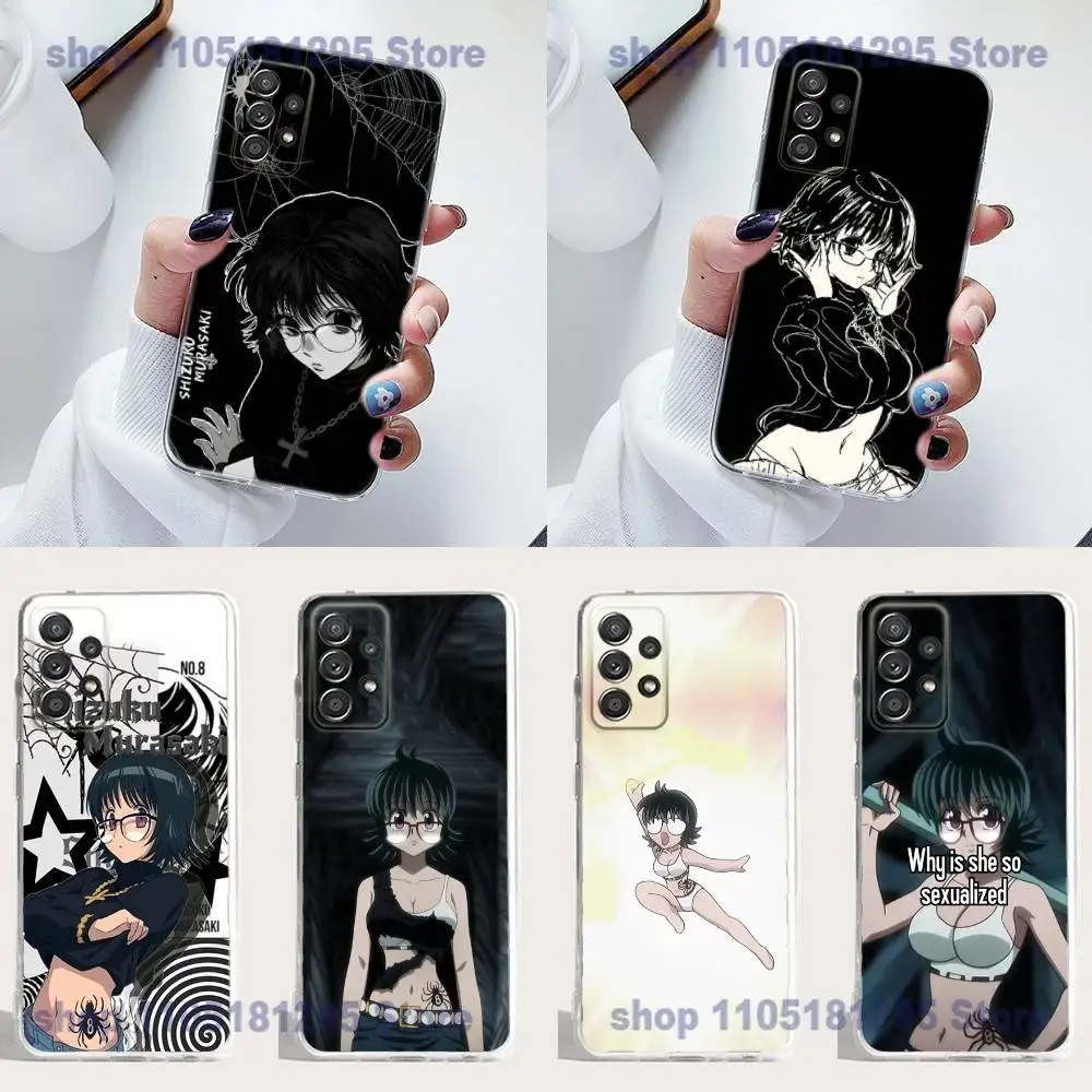 

Shizuku Murusaki Phone Case Silicone For Samsung S23,21,22,20 FE lite,S10,9,PIus,A70,Soft Transparent