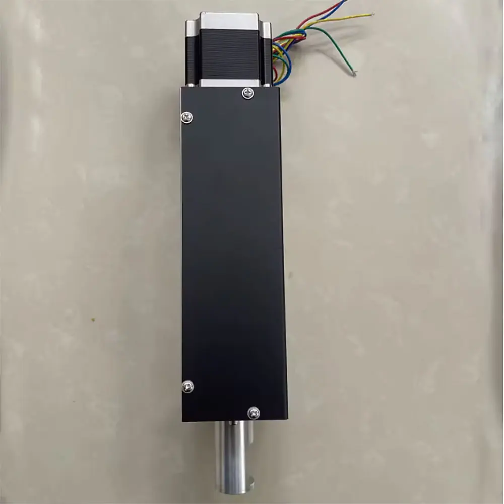 CNC Plasma Flame Cutting Z Axis Lift Nema 23 Stepper Motor 100mm Stroke with Mounting Fixture
