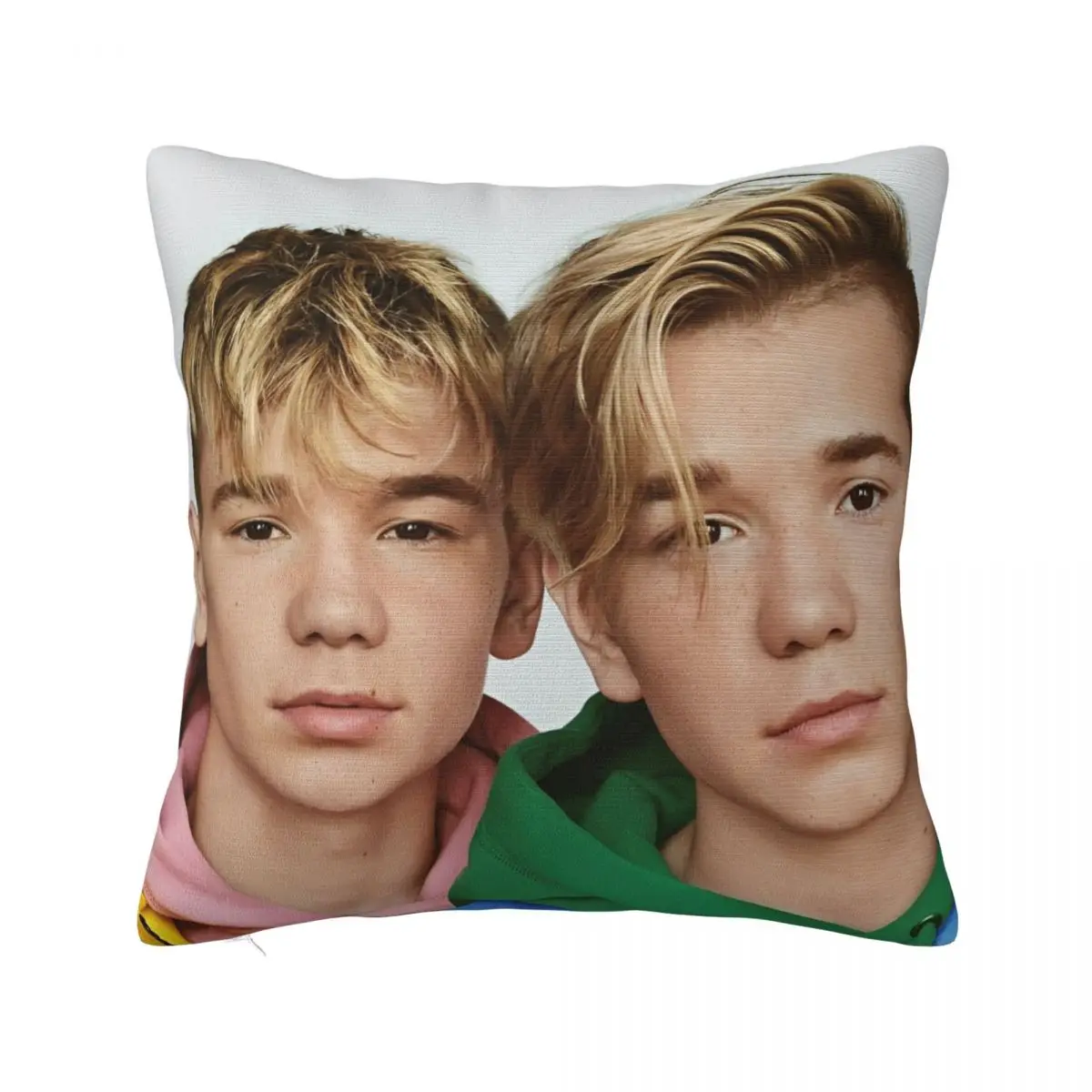 Marcus And Martinus Sweden Pillowcase Printed Polyester Cushion Cover Decorations Throw Pillow Case Cover Home Zipper 40*40cm