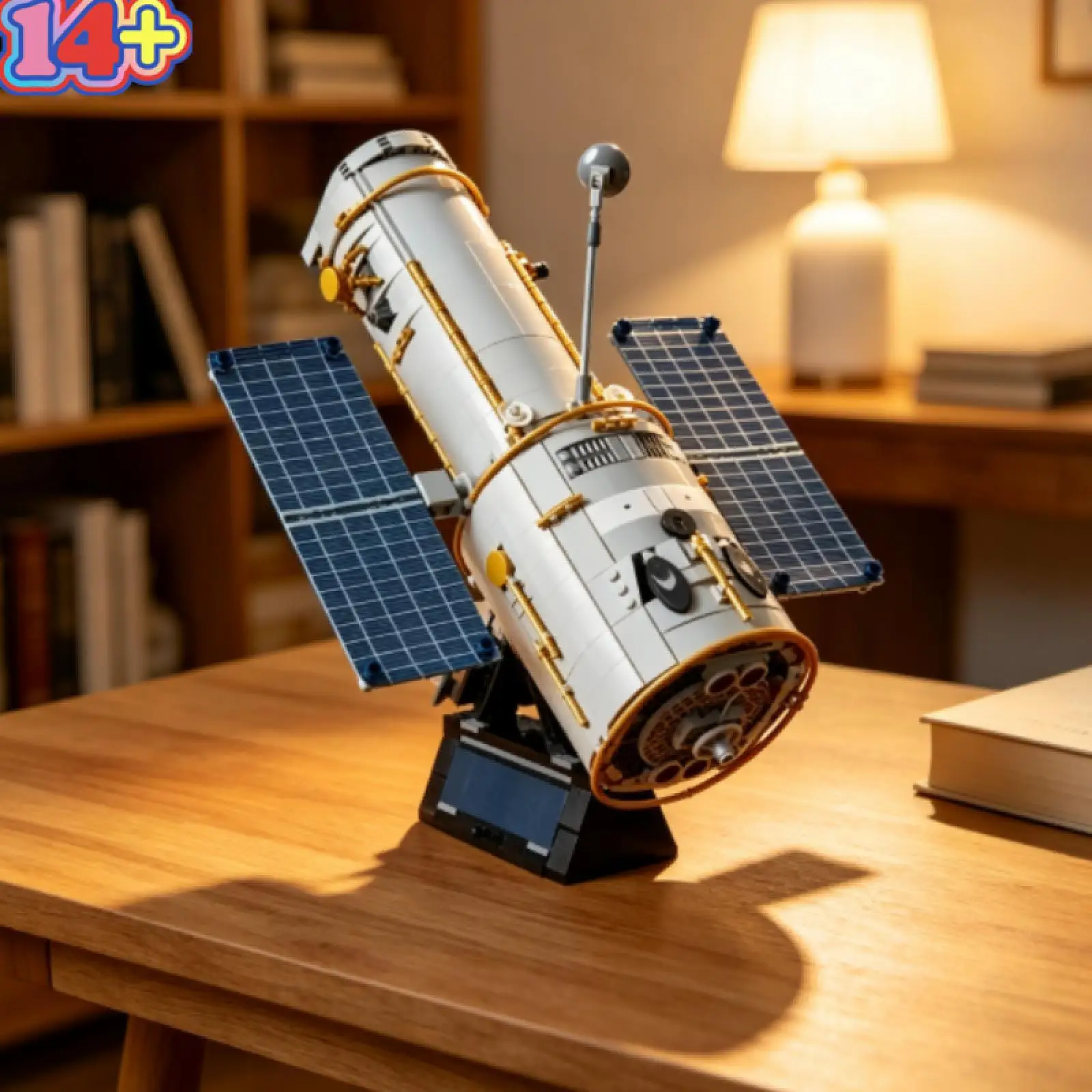 Space Observation Satellite Building Blocks MOC Set 1252pcs Desktop Science Display Model Birthday Gifts for Adults In Stock NEW