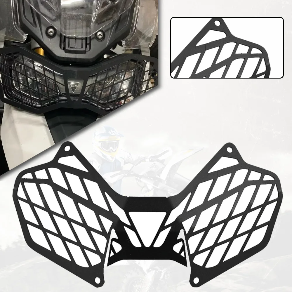 

2024 2025 2026 For Tiger 900 RALLY PRO Tiger 900 2020-2023 Headlight Protection Cover Grill Motorcycle Accessory Headlight Guard