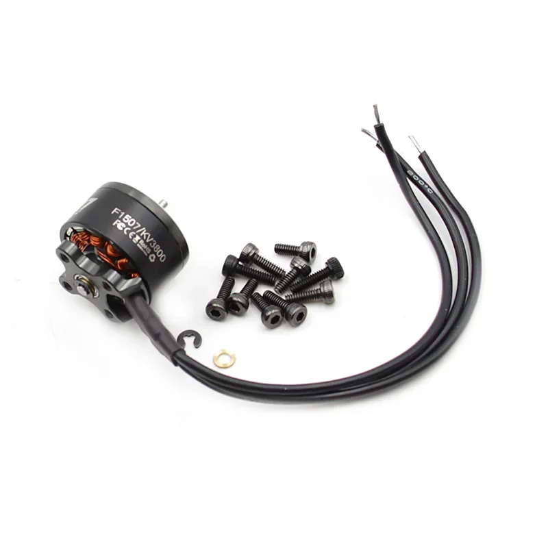 T-motor 1507 F1507 2700 3-6S 3800KV 3-4S Brushless Motor with/without Shaft Multirotor mini Four-axis FPV Racing Drone Freestyle