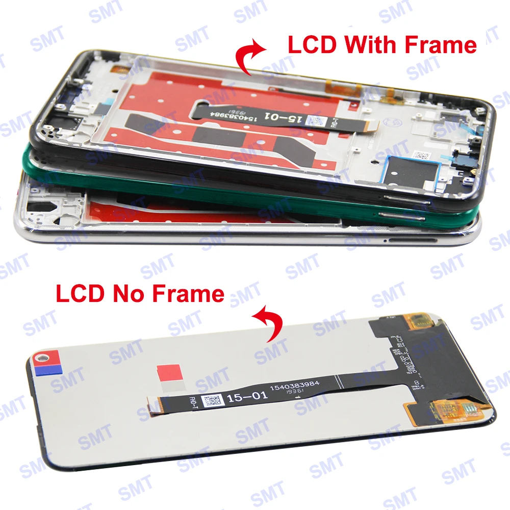 100% Tested lcd For HUAWEI P40 Lite Lcd Display Touch Screen Digitizer Assembly Replacement For HUAWEI Nova 7i JNY-LX2 LCD