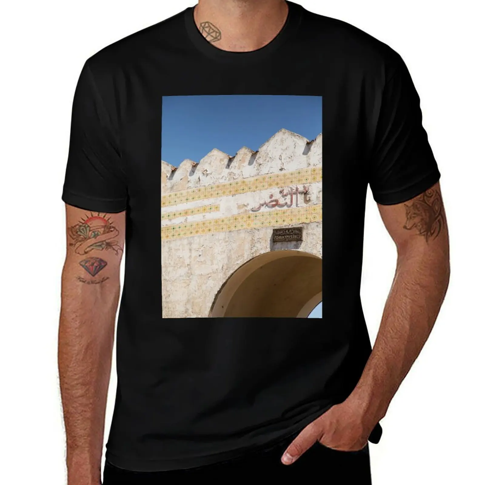 

Gate in Harar, Ethopia fine art print T-Shirt man tshirt anime t shirts oversize t shirts for man pack white T-shirt