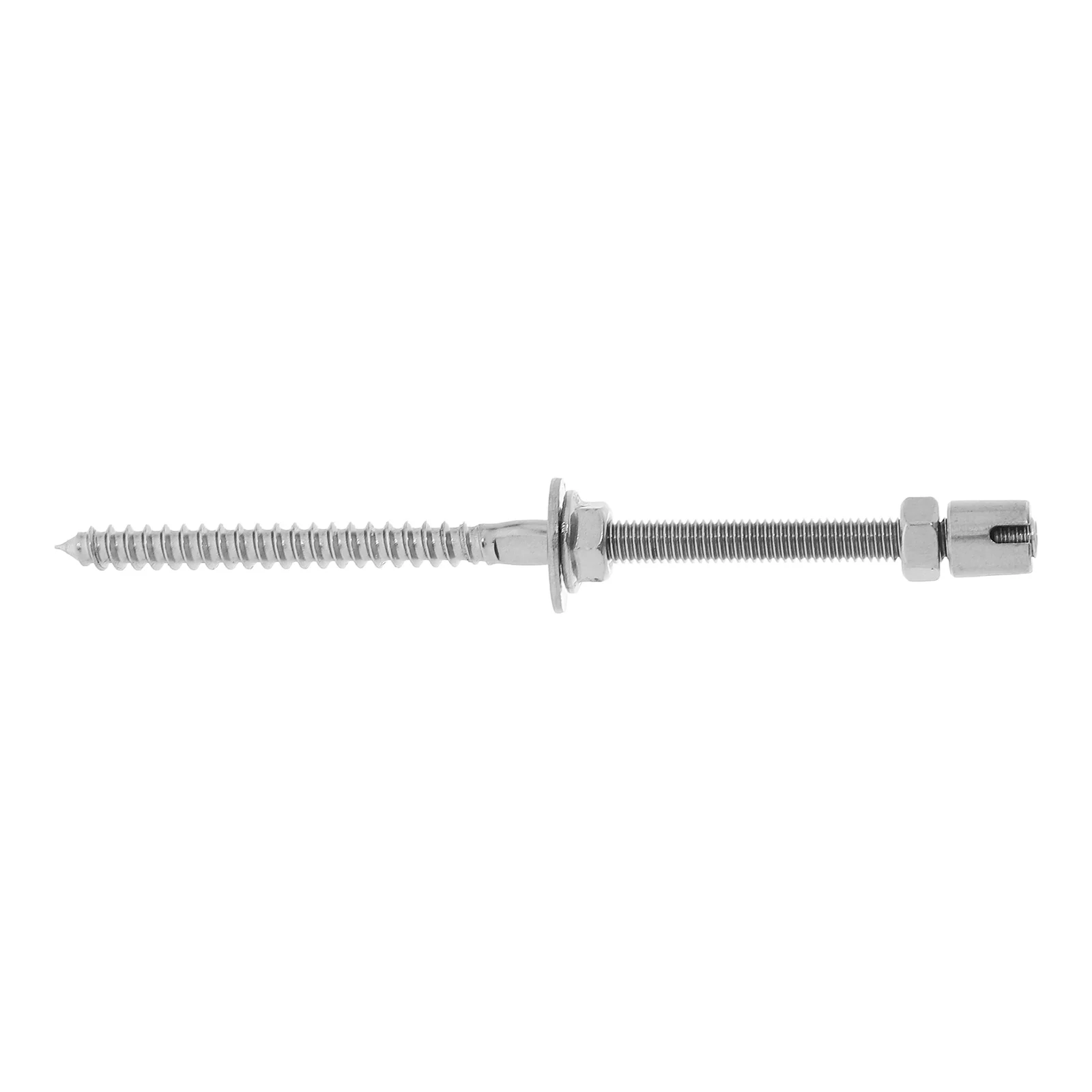 

Cross Clamp Stainless Steel Wall Trellis Screw Outdoor Anchor for Climbing Plants Easy Installation Wire Rope Clamp