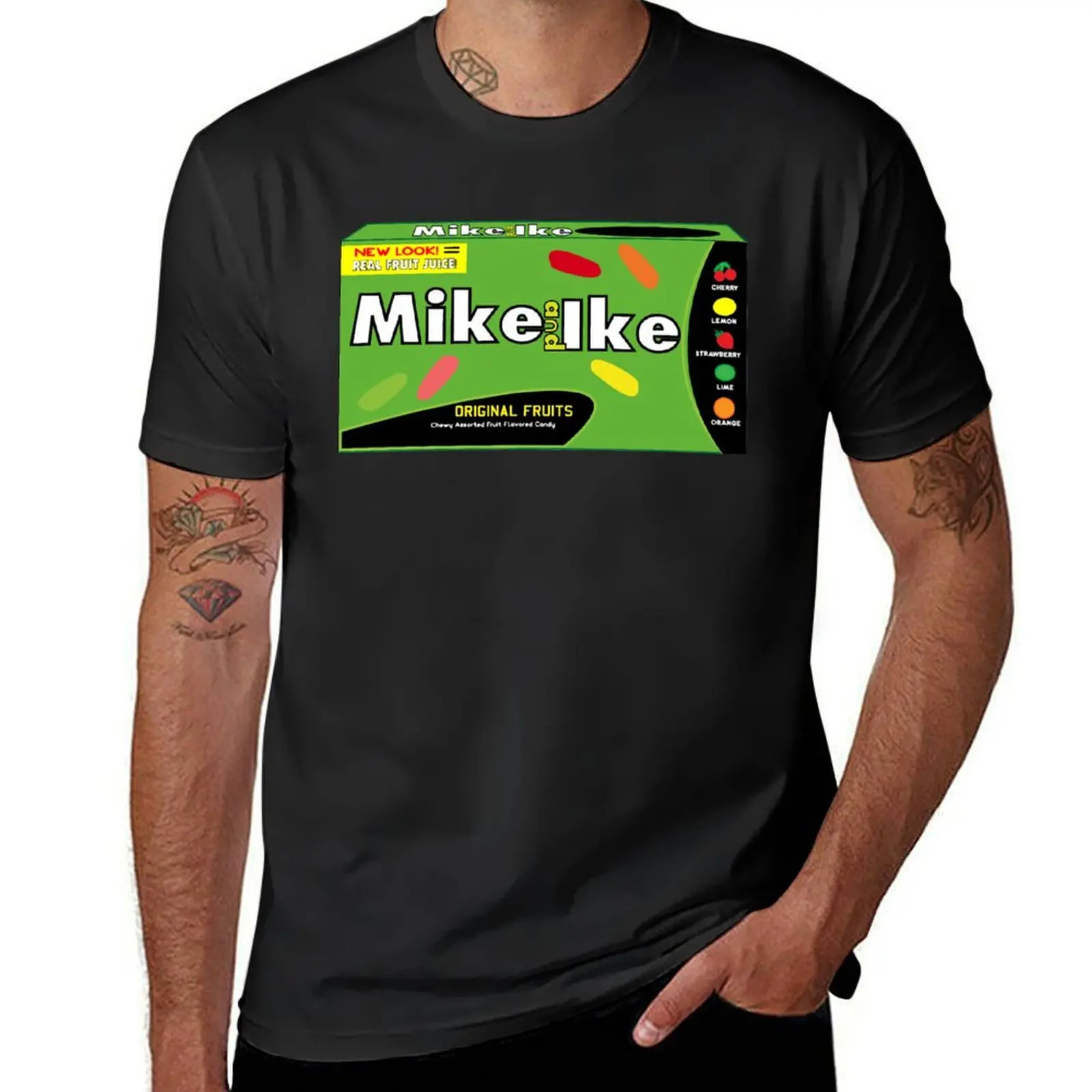 Camiseta con estampado de animales para hombres, camisetas de Campeón, Mike e Hike