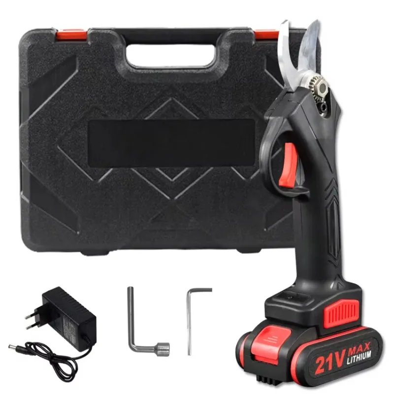 Li-ion Battery Powered Cordless Electric Pruning Operated Tree Pruner Cutting Scissors Pruner Shears for Yards