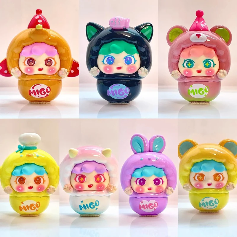 migo new launch Sneaky series blind box fashion play adornment mystery box cute cute adornment series adorable particle