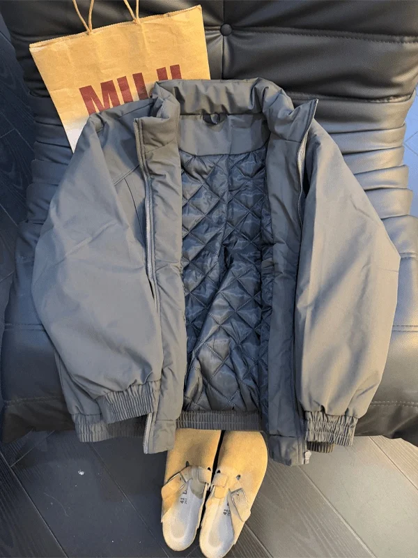 

Ey Deconstructed MA Flight Jaet Хлопковое пальто Мужское осенне-зимнее американское бейсбольное пальто с воротником-стойкой