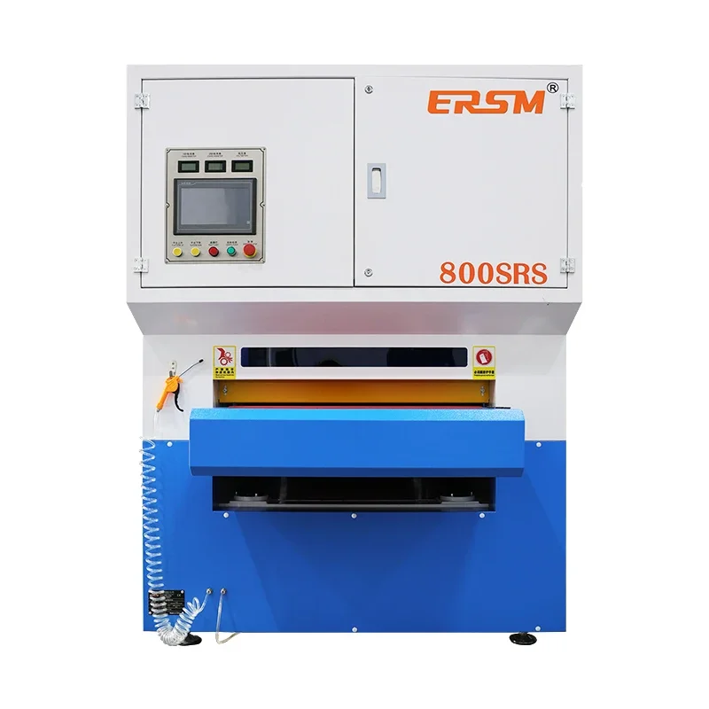 800SRS Equipped With High Power Wet Duster Abrasive Belts Efficient And Delicate Drawing Automated Deburring Machine