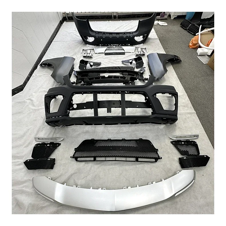 Body Kits Kit For Mercedes-Benz W166 ML 12-15 to ML 63 AMG Surrounds Upgraded Modified Plastic Body Parts Front Rear Bumper