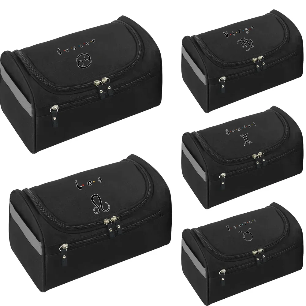 

Makeup Wash Bag Cosmetic Packet Handbag Make Up Case Constellation Print Men Travel Toiletries Accessory Organizer Women Hook Up