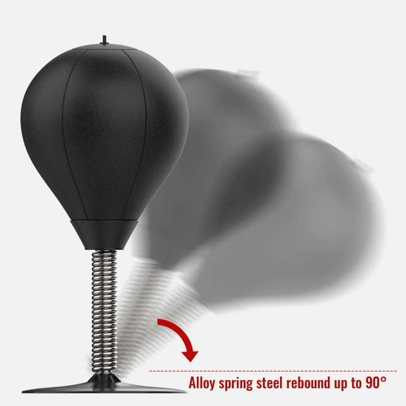 Desktop PU Boxing Ball Stress Relief Stress Relief Boxing Speed ​​Ball Fit for Training and Speed Combat image 3