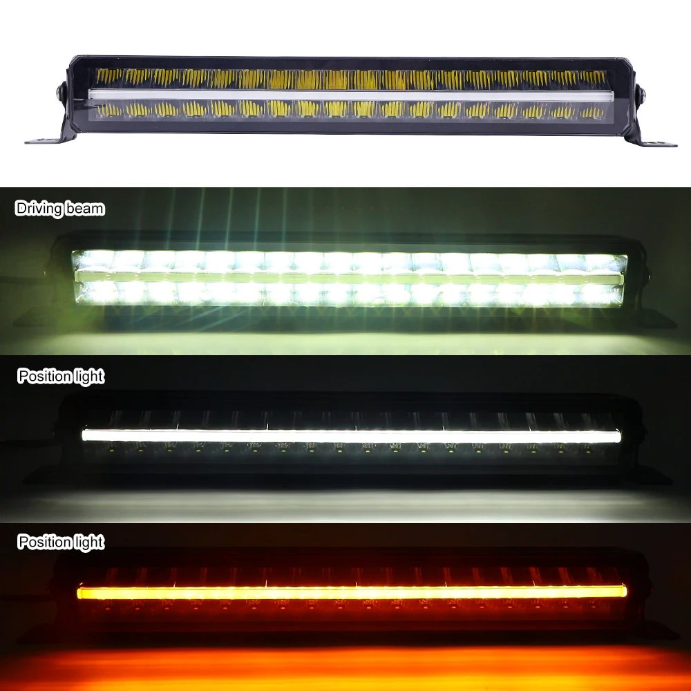 Lampu LED Bar Off Road Daya Ti - Led Work Light Bar 12 Inch Offroad ulasan dan harga