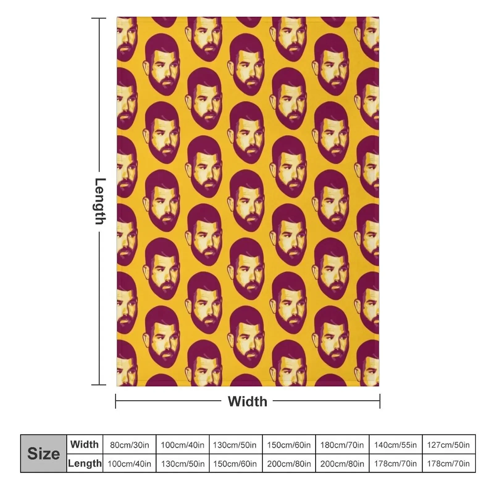 Adam Reynolds NRL Throw Blanket Decorative Sofa Large Retros Stuffeds Plaid on the sofa cosplay anime Blankets