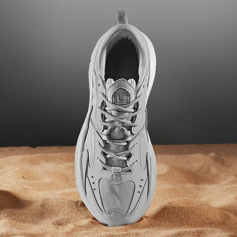Retro Men's Chunky Sneakers Women Mesh Running Shoes for Women Gym Jogging Sports Shoes Outdoor Platform Commuting Walking Shoes