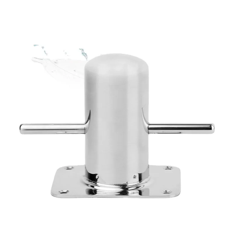 

316 stainless steel yacht cable pile, marina mooring column, speedboat cable hardware ship accessories