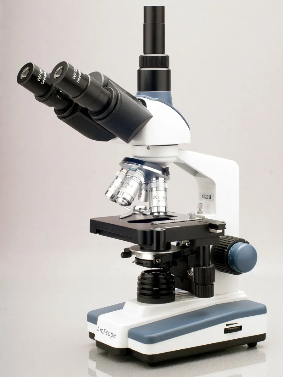 YYHC- 2000X Trinocular Compound Microscope with 3D Mechanical Stage + 5MP Camera