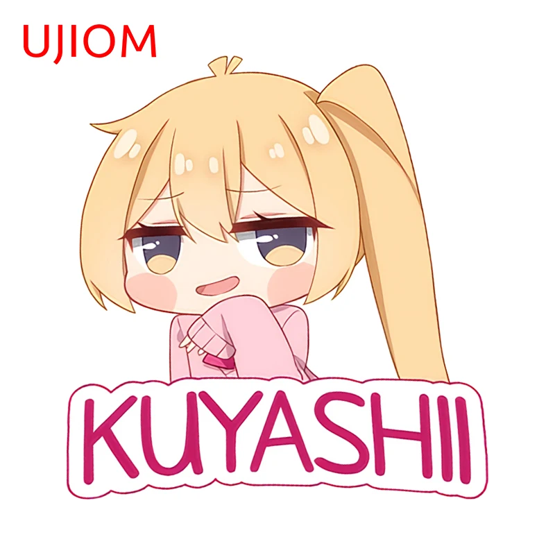 UJIOM Hololive Cute Girls Meme Wall Sticker Interesting Furniture Vestibule Decals Great Living Room Bathroom Accessories