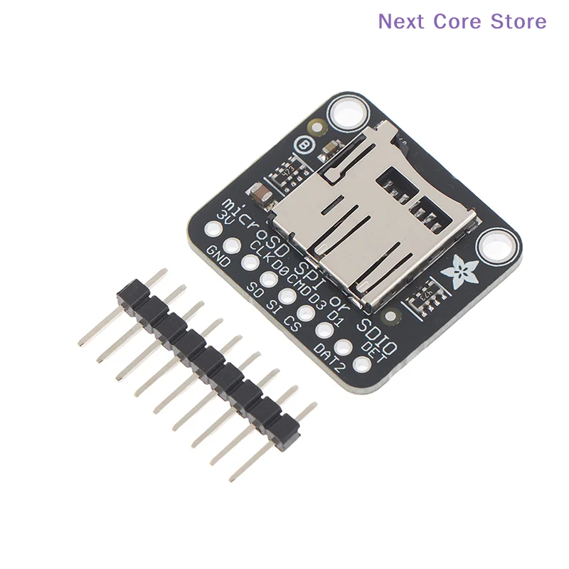 

1Pc Black 3V Only 4682 Adafruit SD SPI Or SDIO Card Breakout Moudle Branching Board