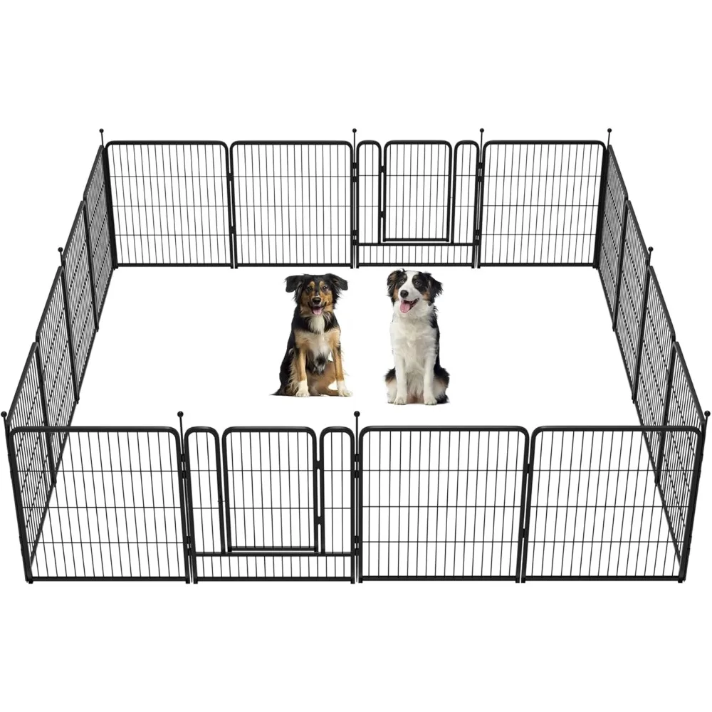 

FXW Instant Dog Playpen Designed for RV Trips, 32" Height for Medium Dogs│Patented