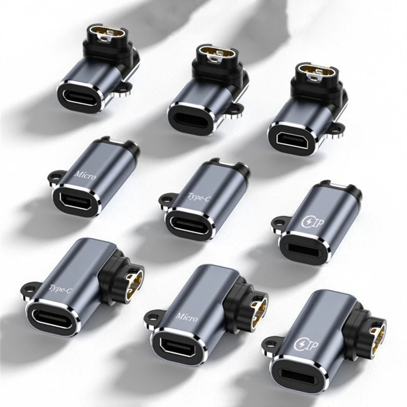 شاحن محول ل Garmin forerunner 265S / 265 / 965 غريزة ساعة شحن محول ميناء تحويل إلى Type-C/Micro USB/IOS