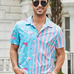 5 Hauptverkaufshemd Flamingos - №4