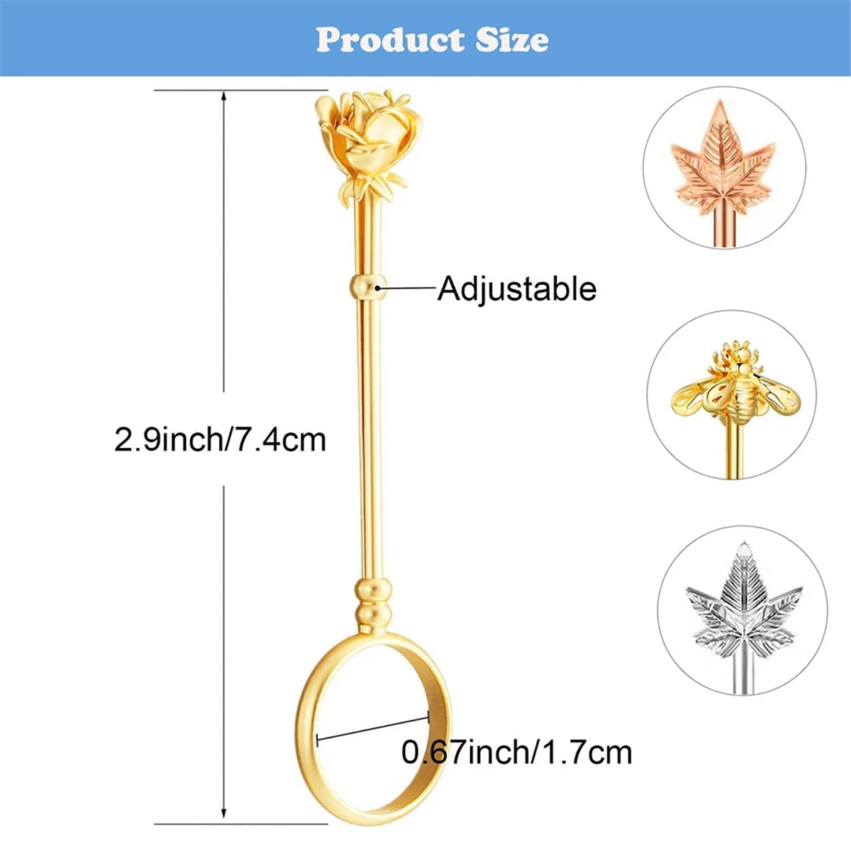 

AT53 4PCS Bracket Clip Finger Fixation Ring Finger Holder Fashion Holder