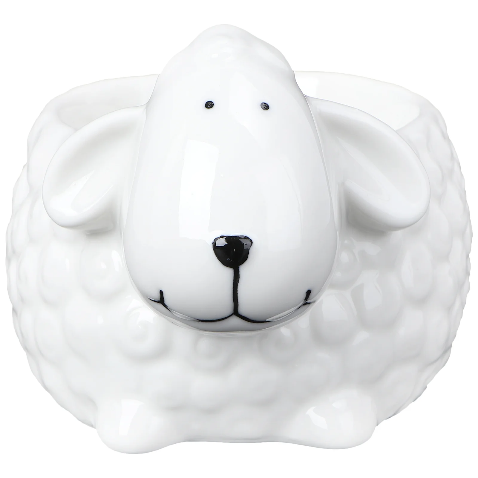 

1Pcs Creative White Ceramic Assisted Food Bowl Household Decorative Cartoon Tableware Cartoon Ceramic Bowl