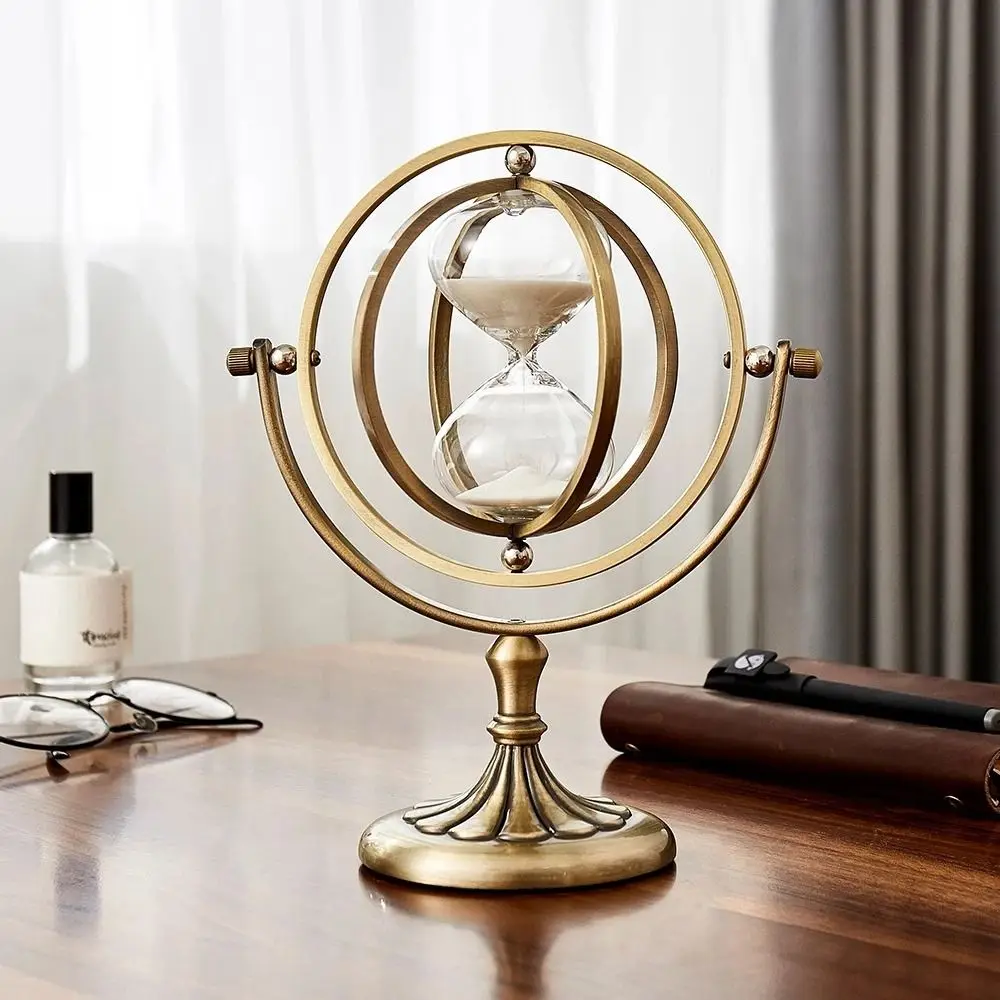 Wedding Birthday Superior Quality Time Reminder Home Decoration Timer Sandglass Globe Hourglass Desktop Ornament Time Funnel