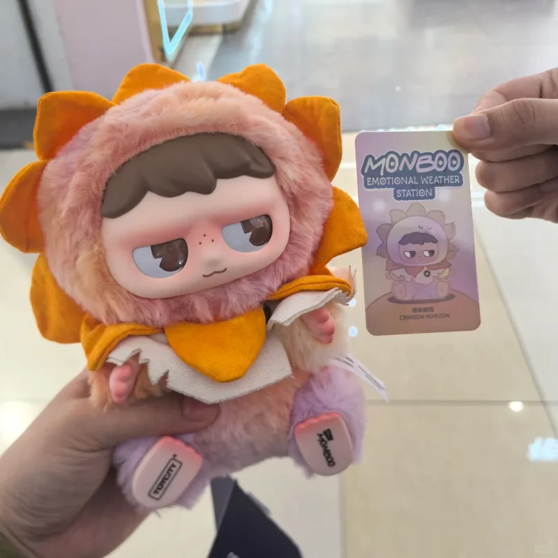 

Original Monboo Emotional Weather Station Series Blind Box Kawaii Doll Trendy Collectible Toys Keychain Pendant Mystery Box Gift