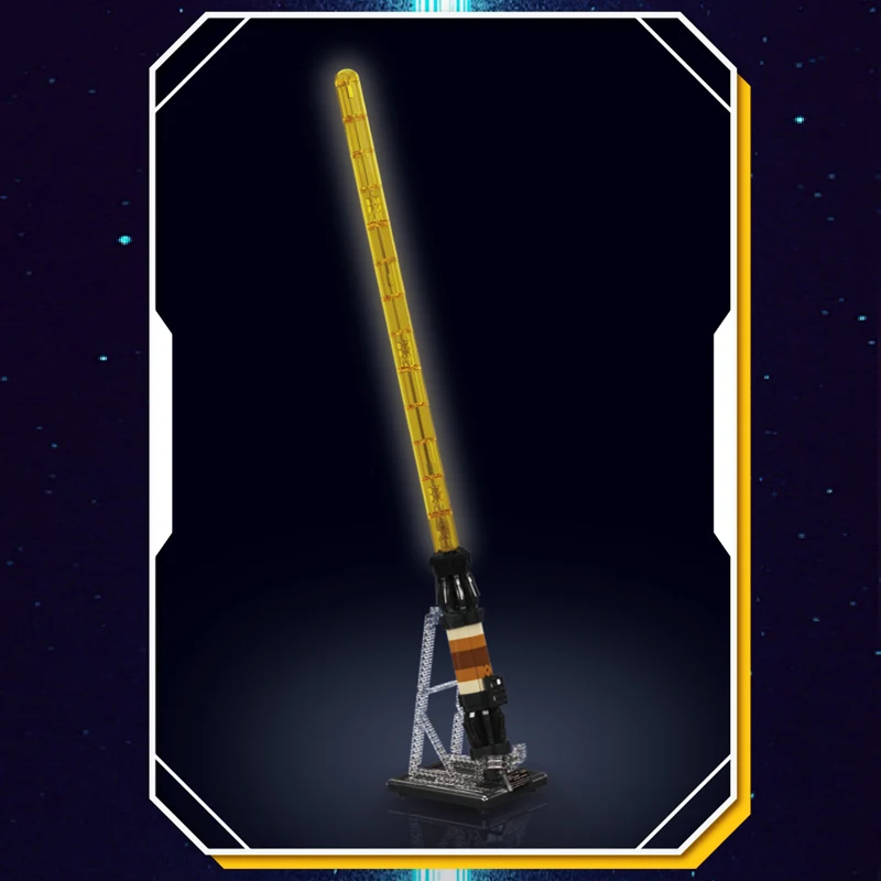 Mould King 10238 Star Plan Toys The Scavenger Saber Building Block with Led Part Assembly Cosplay Brick Toys Kids Christmas Gift view 2