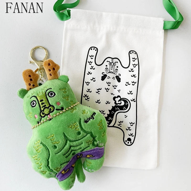 إكسسوارات الحقائب التصميم الأصلي سلسلة المفاتيح قلادة التنين زخرفة المعلقات حقيبة حلوة ولطيفة للفتيات