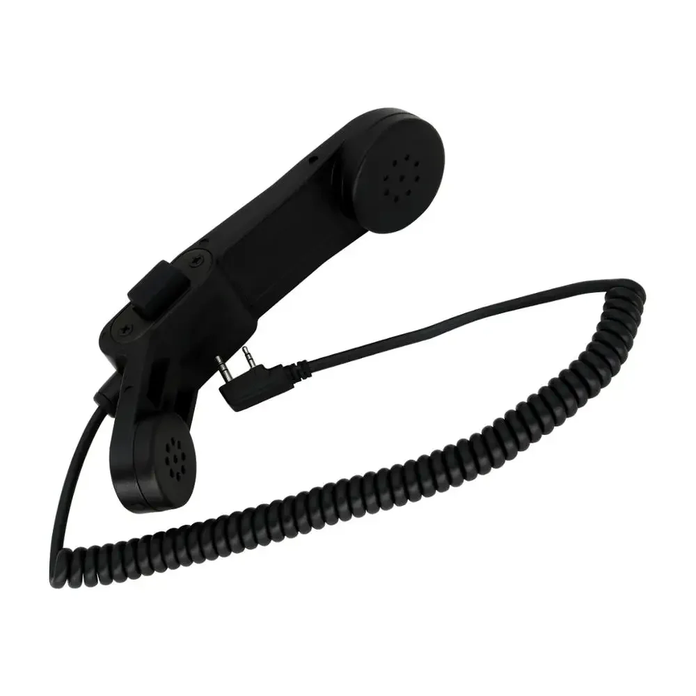 Imagem -02 - Microfone de Alto-falante Portátil Tático Adaptador Militar Ombro de Pinos Ken Plug Walkie Talkie Tático Ptt H250