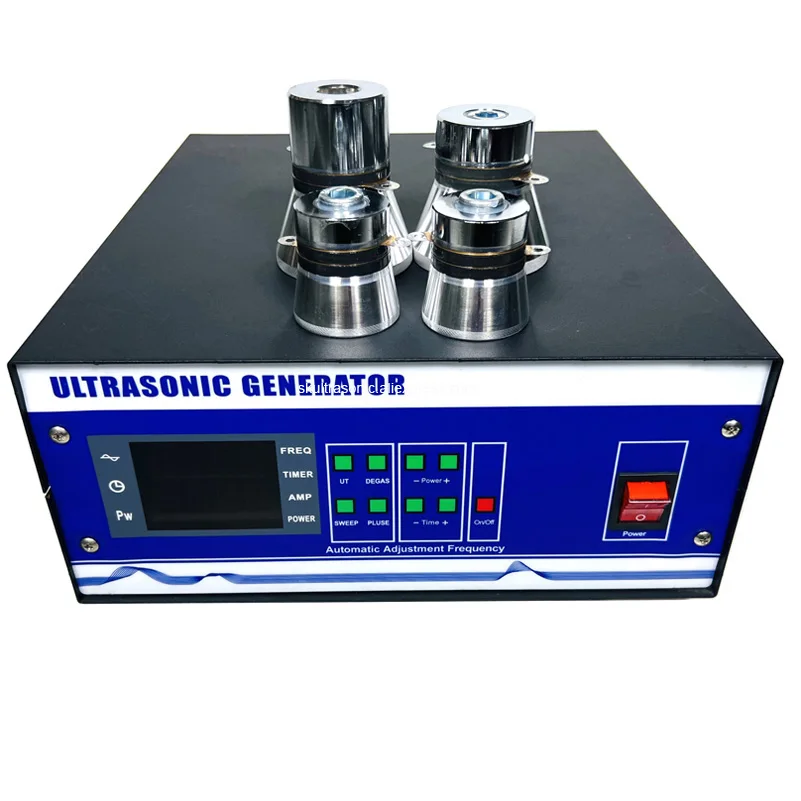 28KHz-40KHz Easy Operate Adjust Frequency Ultrasonic Generator For Intelligent Automatic Ultrasonic Wave Cleaner 2400W