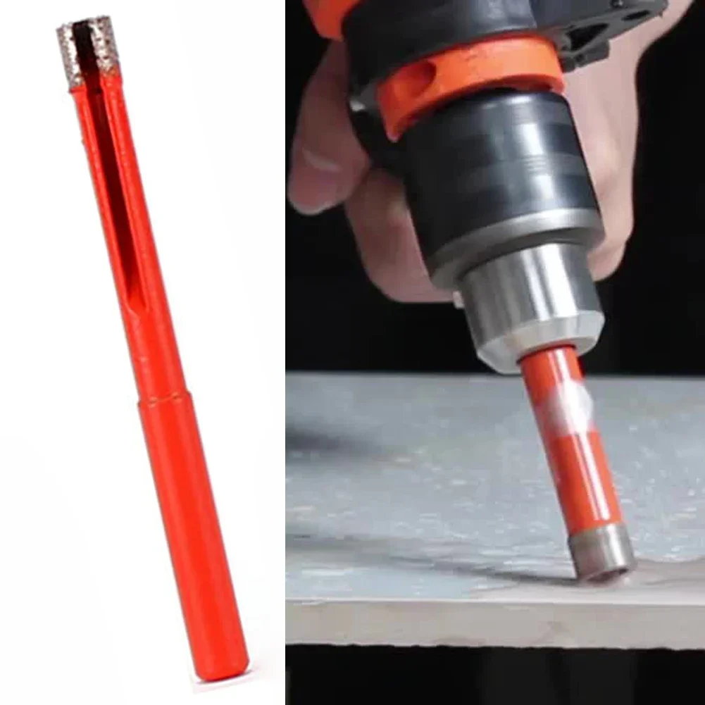 10Pc 8mm Diamond Dry Drill Bits Hole Saw Cutter For Stone Granite Marble Hole Punching Drilling Construction Tool Electric Drill