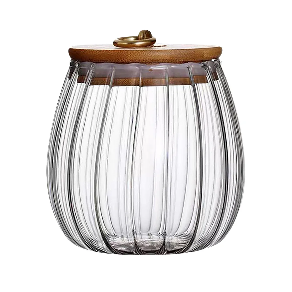 

Glass Storage Canister Airtight Food Storage Container Kitchen Cereal Canister Holds Tea Coffee Sweets Candy Jar