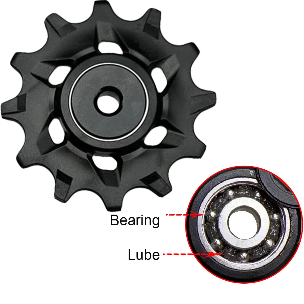 12T X01 GX XX1 Eagle FORCE AXS RIVAL Bike Rear Derailleur Pulley Wheel 12S Bike Rear Pulley Road Bike Jockey Wheel 12v For SRAM