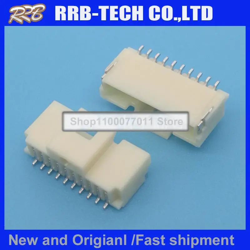 20pcs/lot 501568-1007 5015681007 1.0mm legs width 10PIN Lie on socket  100% New and Original