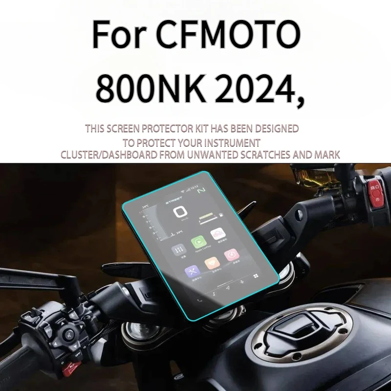 

For CFMOTO 800NK 2024, Motorcycle Accessories, Scratch Cluster Screen, Dashboard Protection Instrument Film
