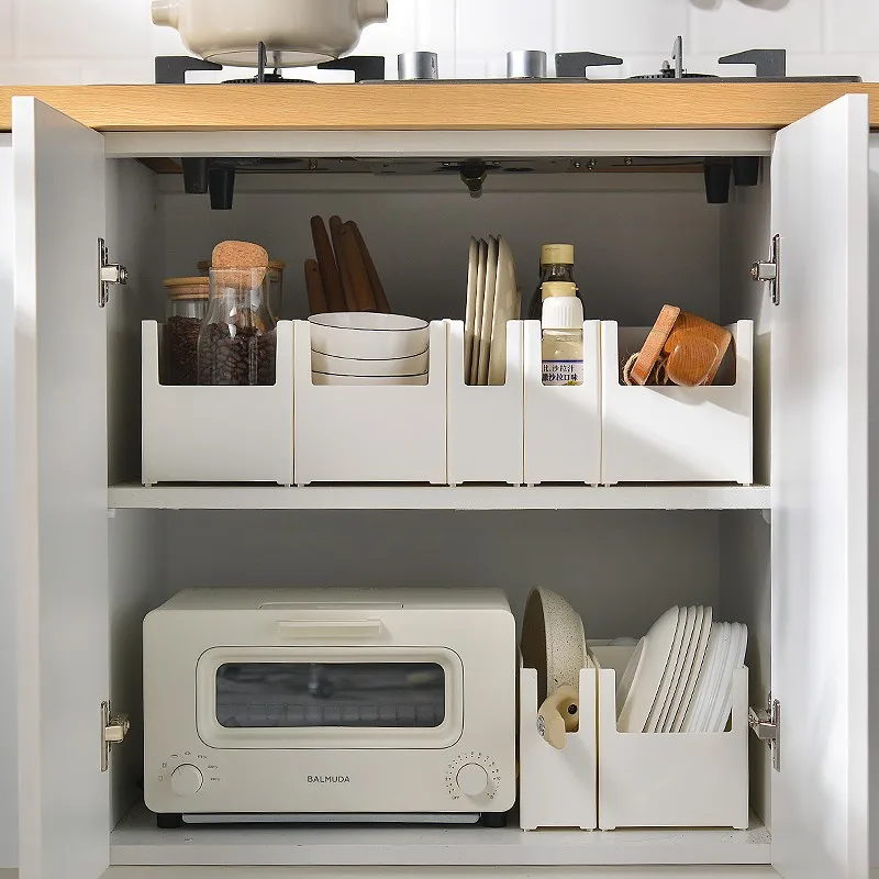 

Органайзер для хранения на рабочем столе: пластиковый прямоугольный контейнер с крышкой и разделителями для кухни, офиса, украшений, косметики и средств по уходу за кожей