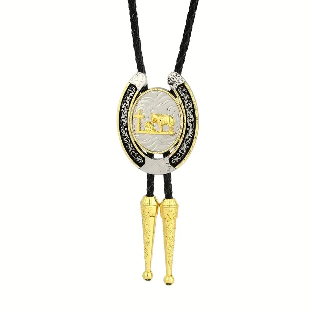 A collection of western colors bolo tie