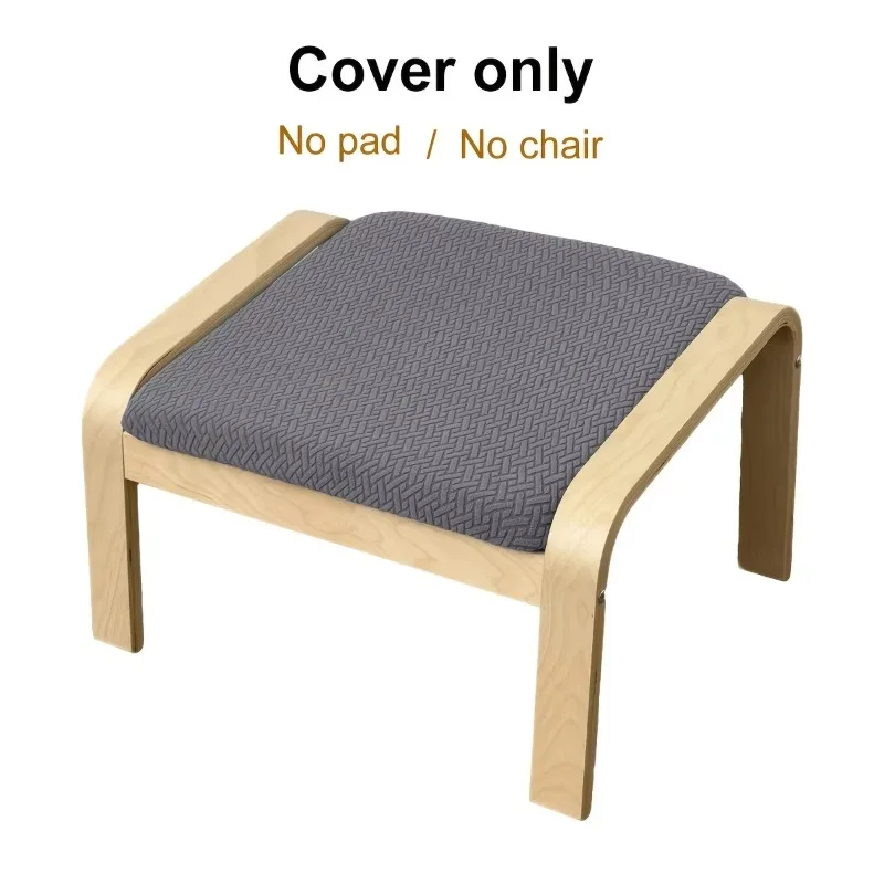 Stretch-Jacquard-Schonbezug für Poang-Stühle, elastischer, waschbarer Lounge-Stuhlbezug, rutschfester Schutz für Poang-Liegestühle mit Holzarmlehnen – Detail 28