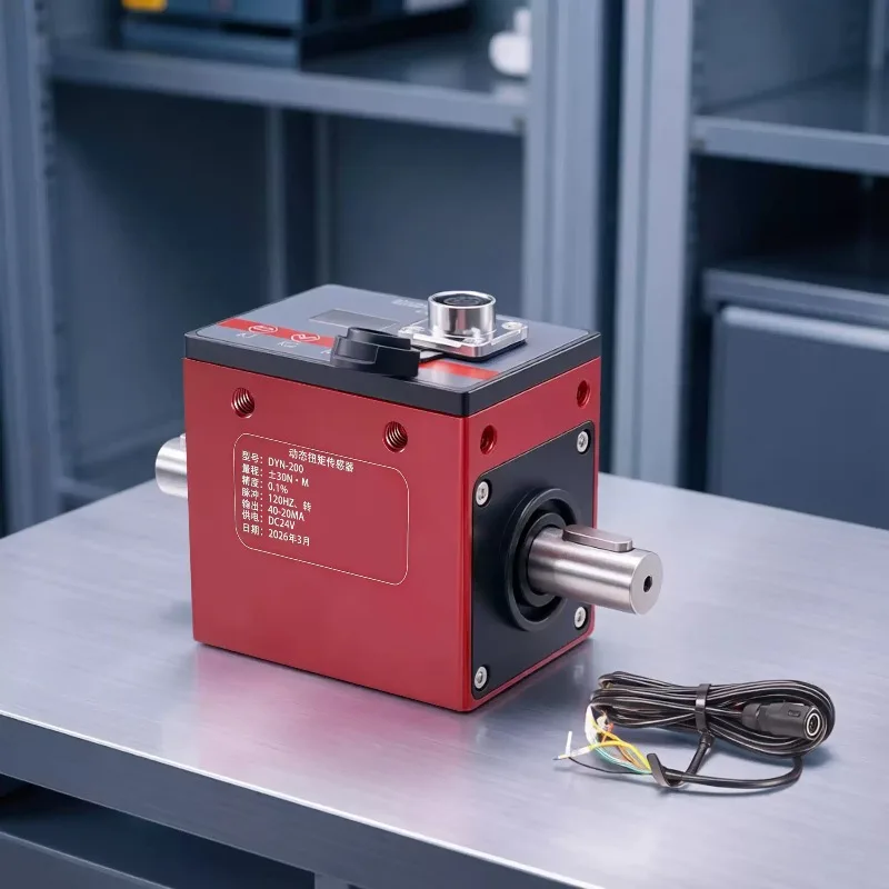 High-Precision Wide-Range Dynamic Torque Sensor Rotational Speed Power Tester Industrial Automation Equipment