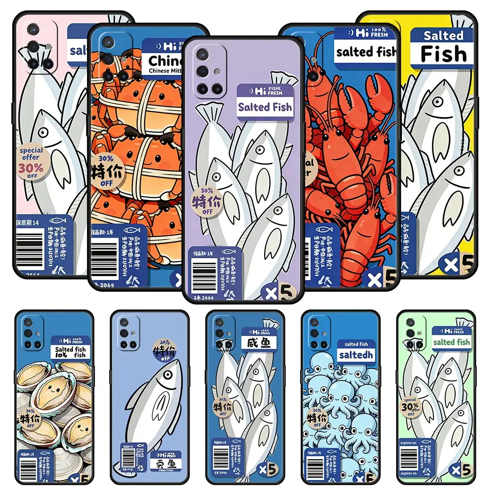Discounted Salted Fish Phone Case For OnePlus 15 13 12 11 10 9 8 15T 13T 10T 7T Pro 13R 12R 9RT 8T Nord 4 N10 2T CE 2 3 5G Cover
