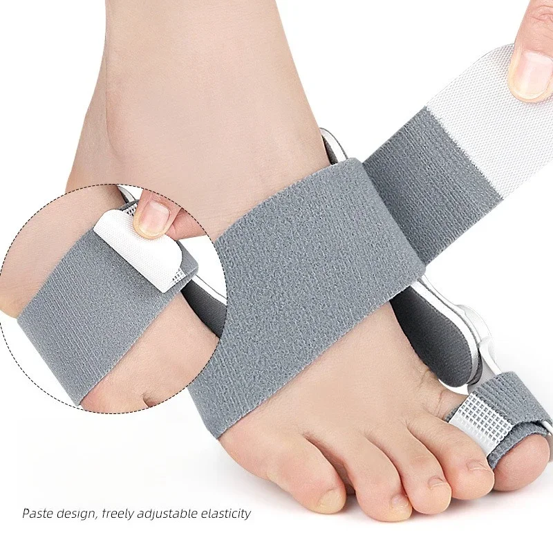 استخدم مصحح إصبع القدم الكبير لحماية أصابع القدم والإبهام لعظام أصابع القدم الكبيرة ليلا ونهارا مصحح الورم للعناية بالقدم