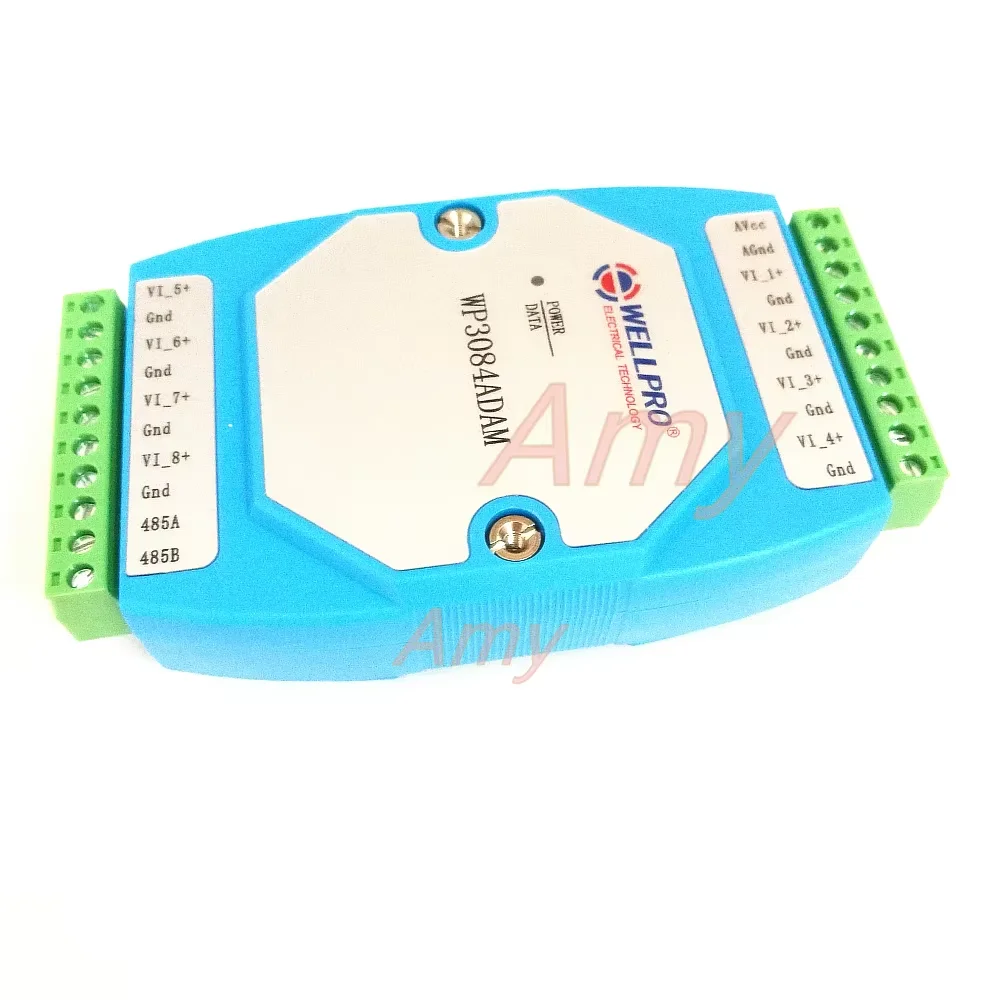 0-10V analog input module voltage acquisition module RS485 MODBUS communication