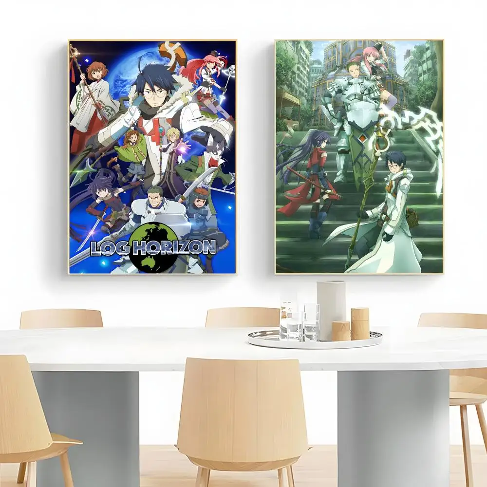 Strategic Isekai Anime L-Log Horizon Poster Wall Art Print Decorative Mural Home Decor Gift Unframed