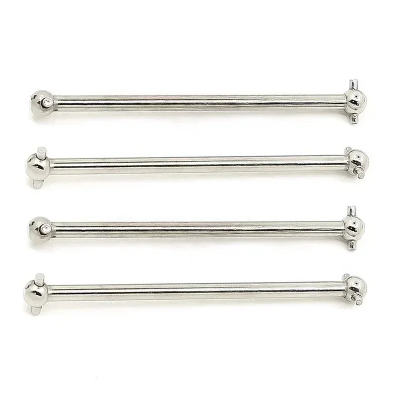 4Pcs Metal Dog Bone Drive Shaft for Wltoys 104001 1/10 RC Car Upgrades Parts Accessories