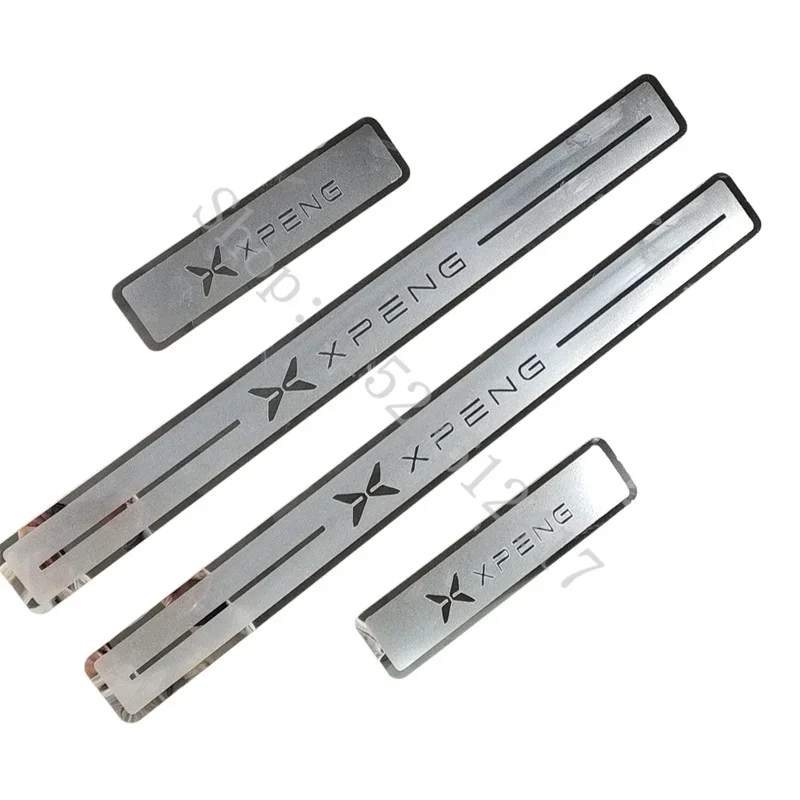 Image of Für XPENG X9 P5 P7 G3 G3I G6 G9 2021 ~ 2025 Verschleißplatte Tür-Schwellen-Einstieg Wachen Trim Schwelle Pedal Aufkleber auto Zubehör